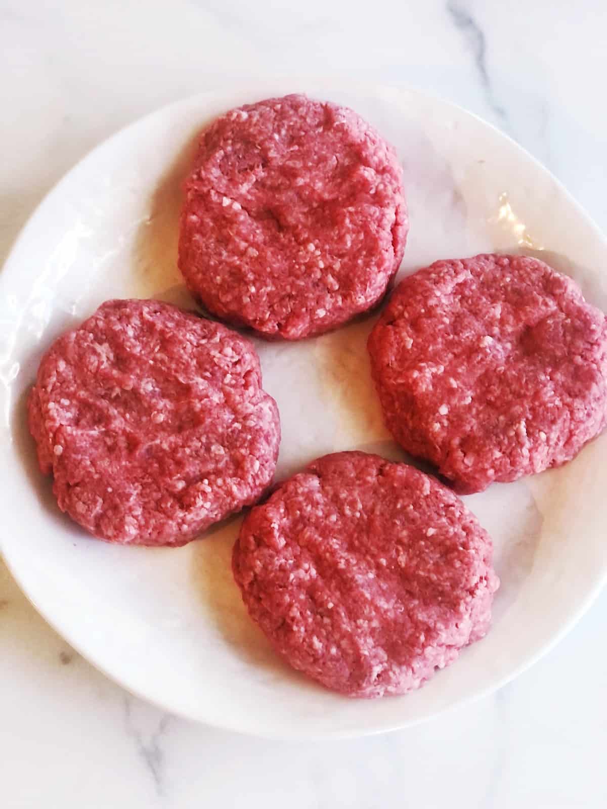 Homemade Beef Burger Patties