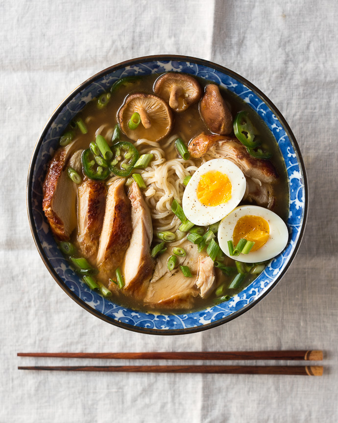 Ramen With Chicken Broth