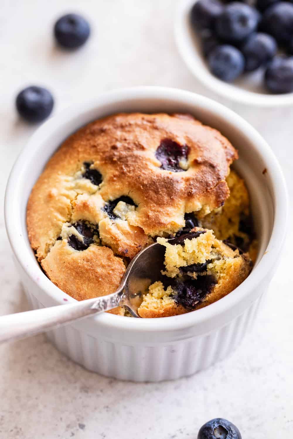 Blueberry Muffin Mug Cake