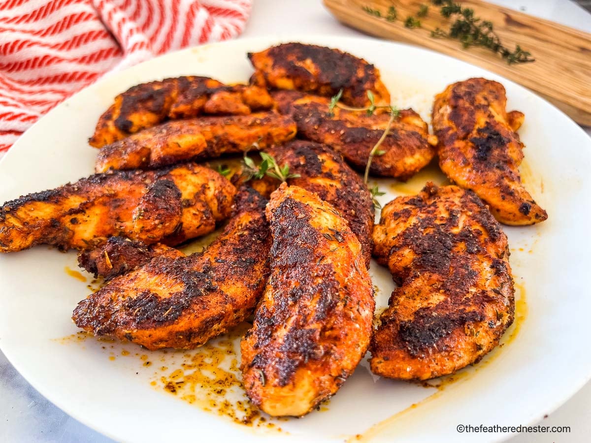 Blackened Cajun Chicken Strips