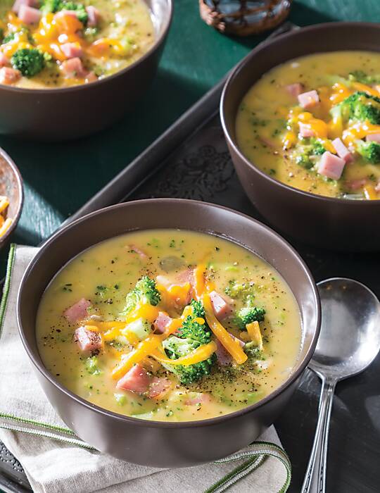 Broccoli Cheddar with Ham