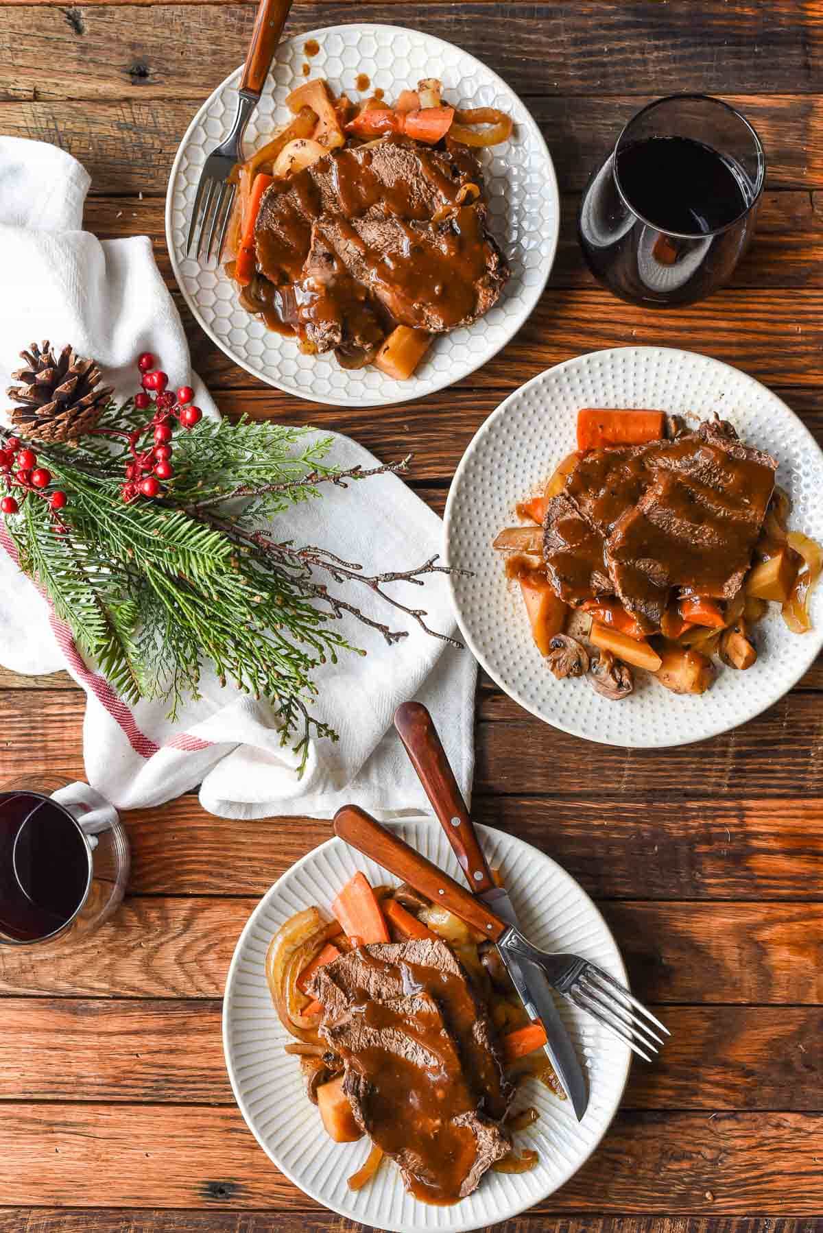 Balsamic Beef & Mushrooms