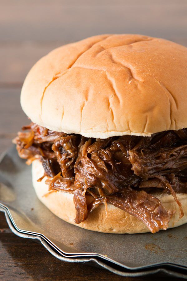 BBQ Pulled Roast Sandwiches