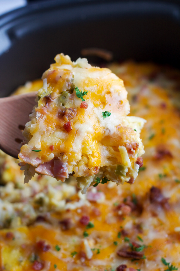 Ham and Egg Breakfast Casserole