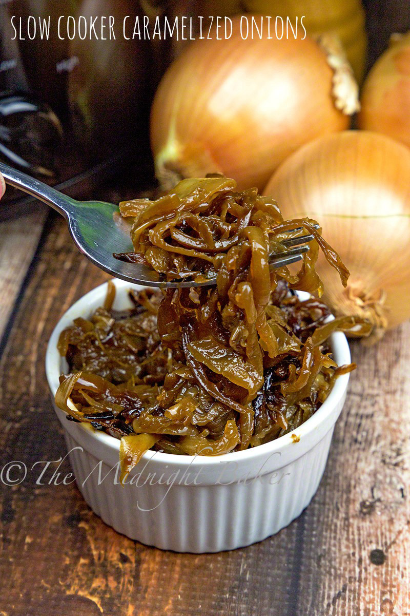 Slow Cooker Onion Confit