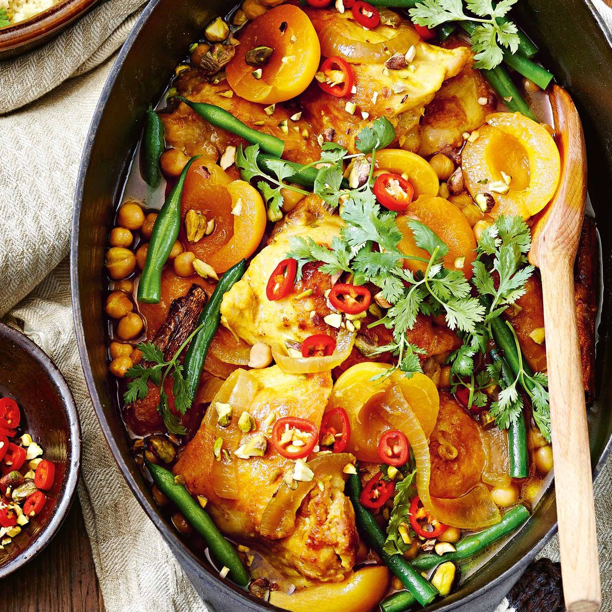 Tagine Chicken with Apricots