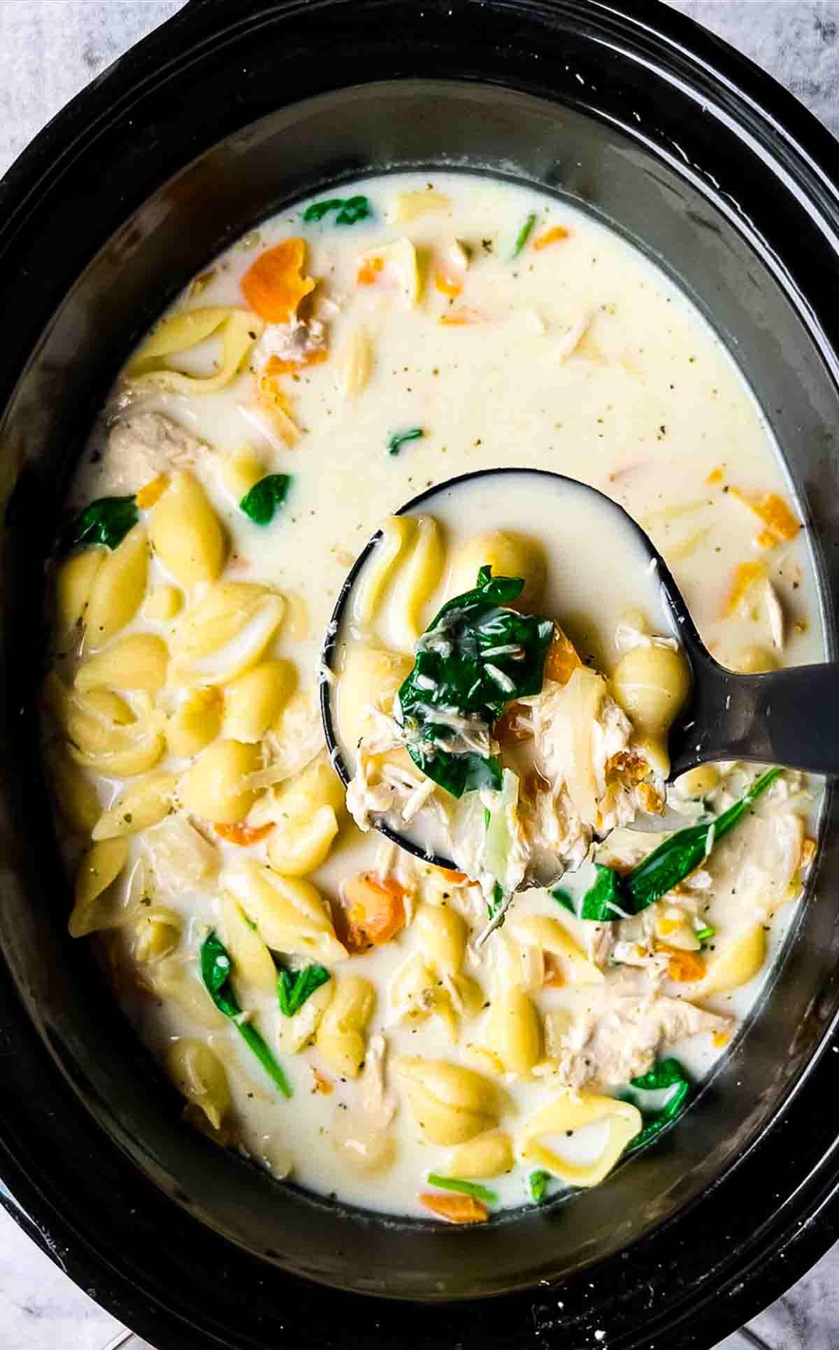 Chicken and Spinach Pasta