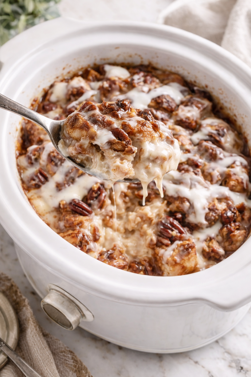 Cinnamon Roll Bread Pudding