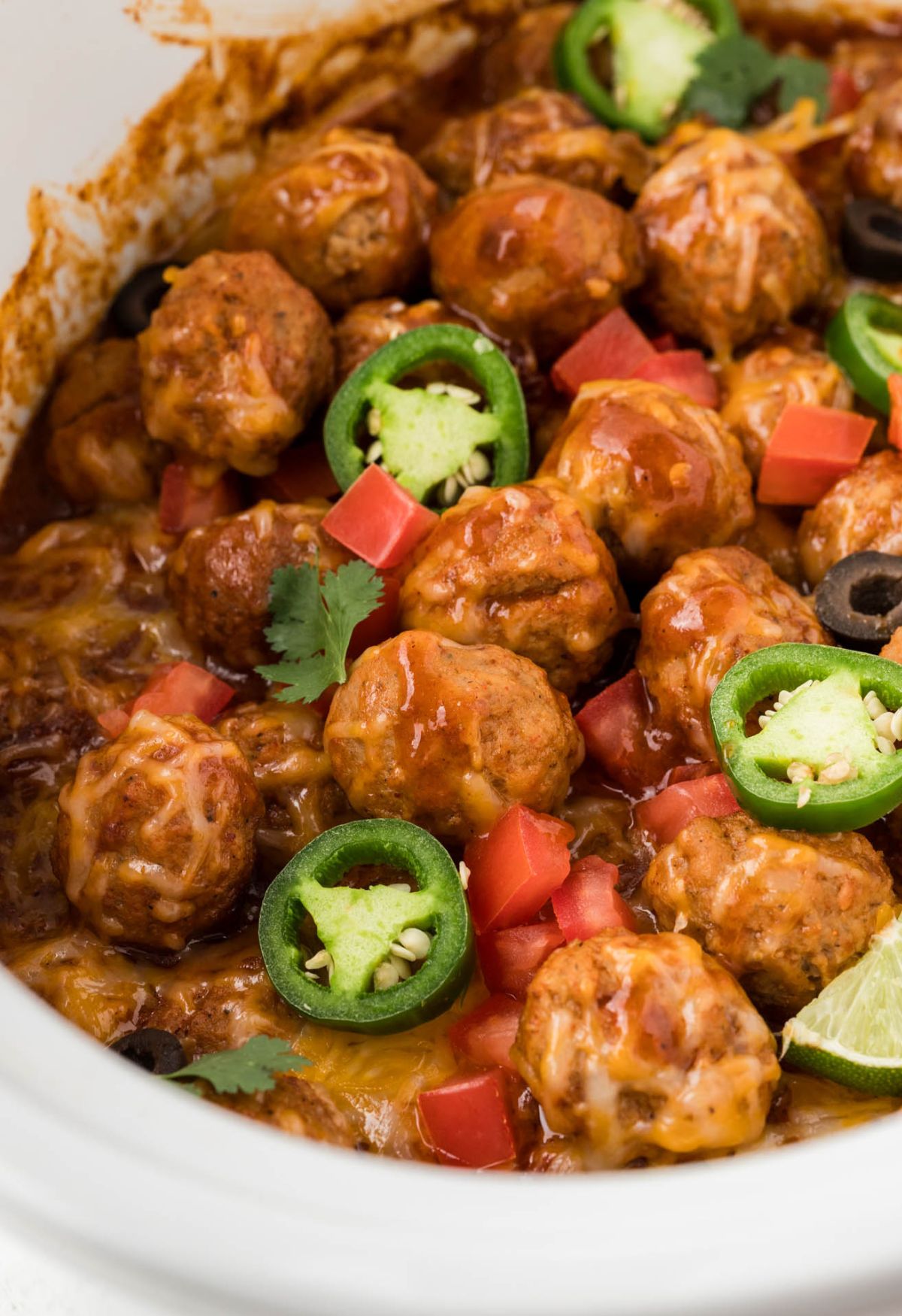 Meatballs in Ranchero Sauce