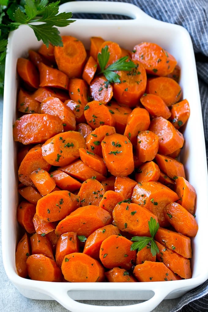 Crockpot Glazed Carrots