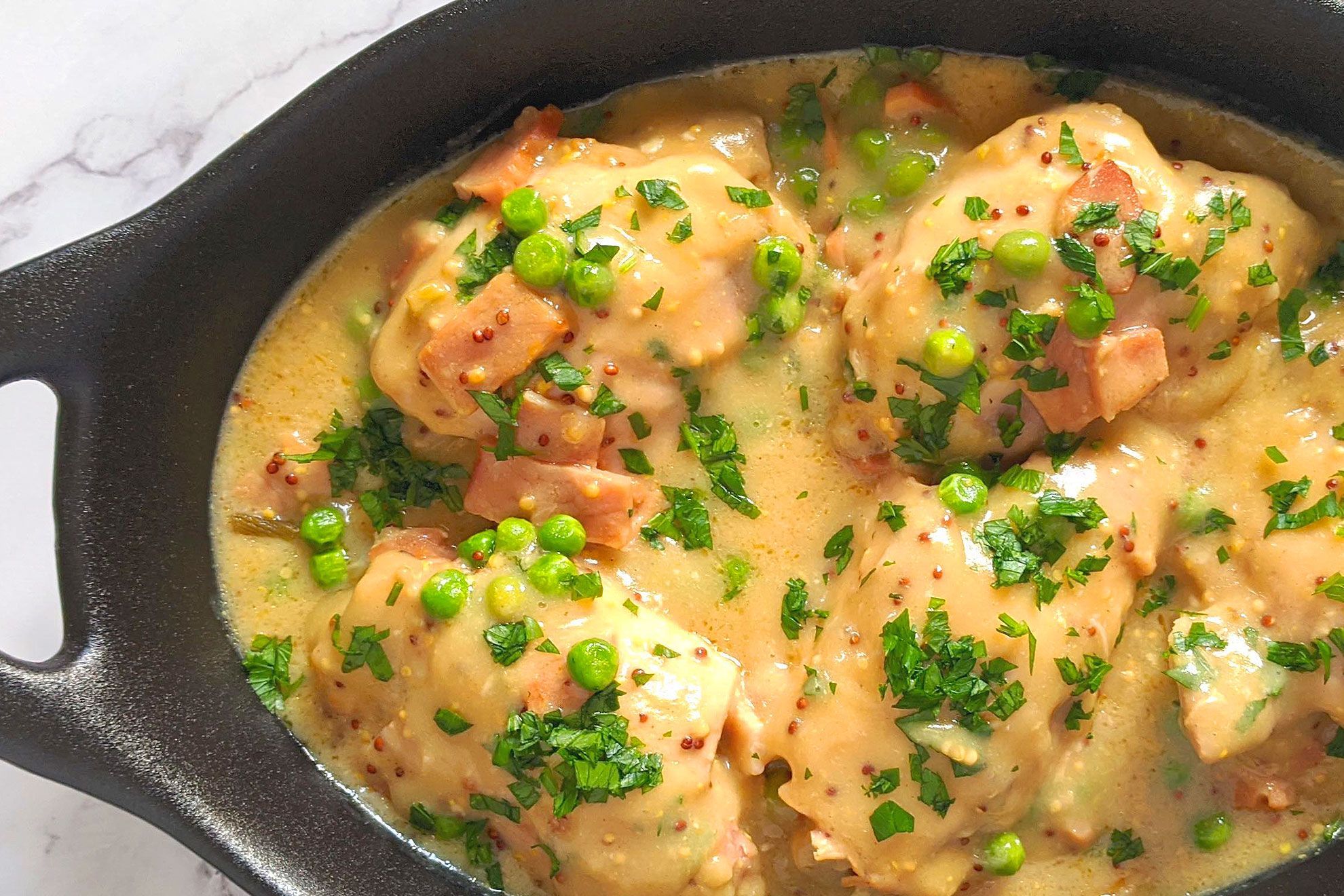 Dijon Mustard Chicken Thighs
