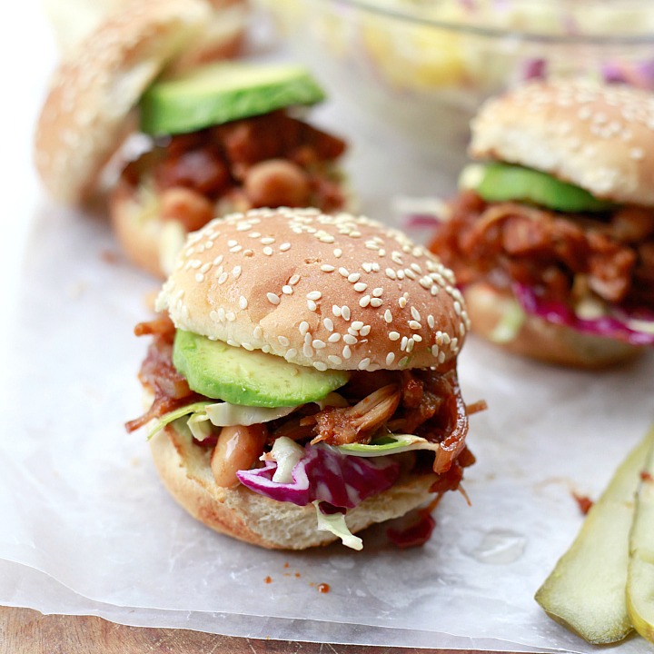 BBQ Jackfruit Sandwiches