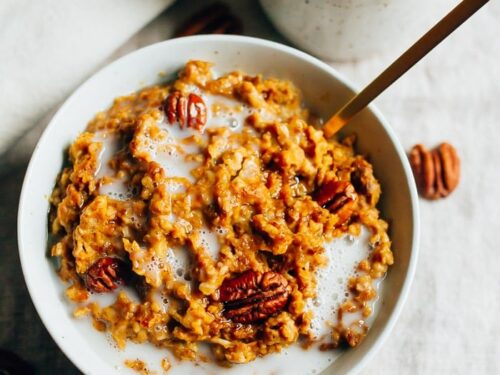 Pumpkin Pie Breakfast Oats