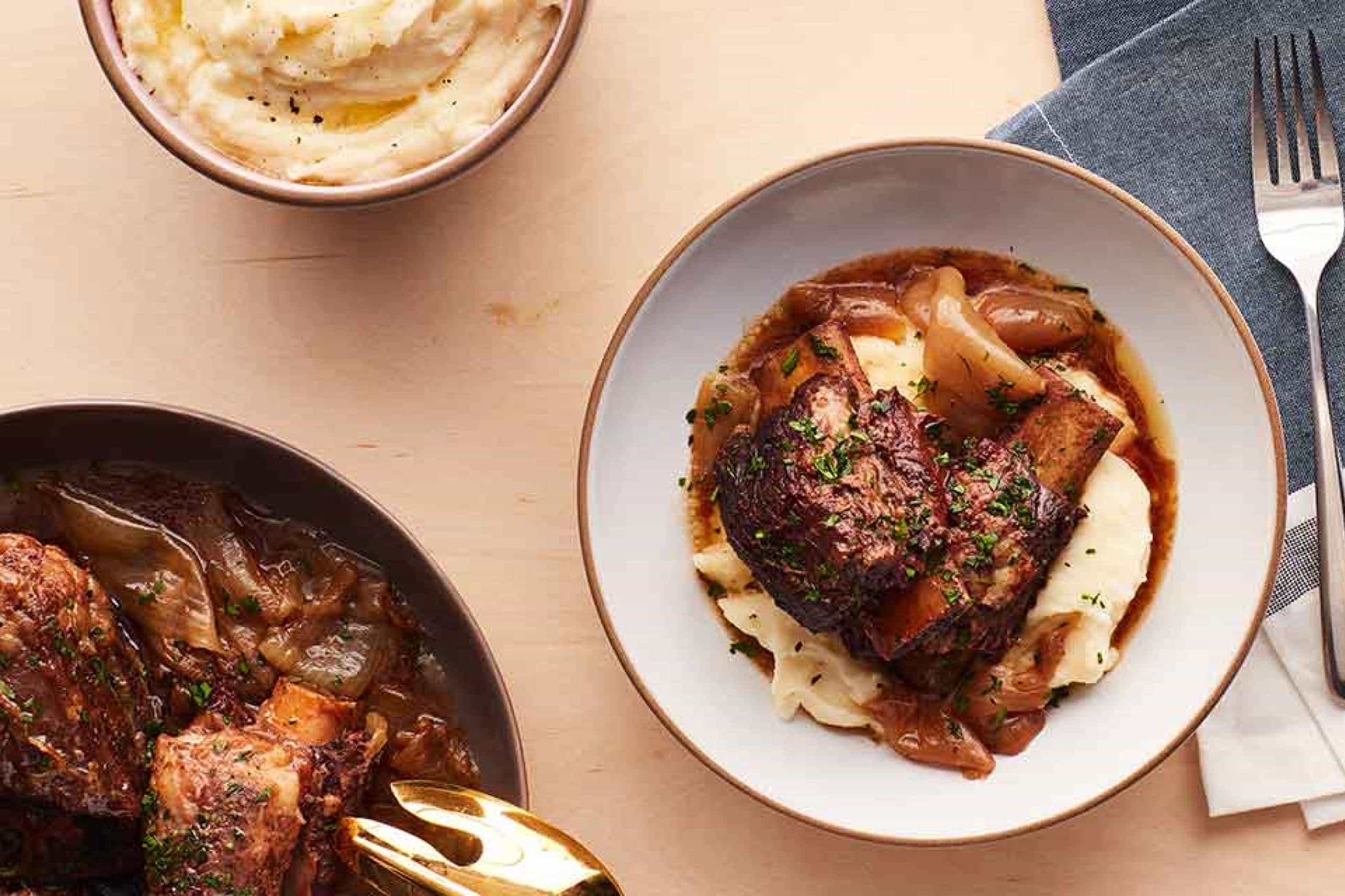 Red Wine Braised Short Ribs