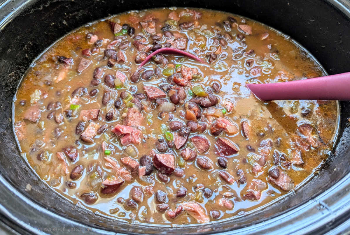 Smoky Sausage and Bean Dip