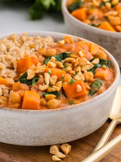Sweet Potato and Peanut Stew