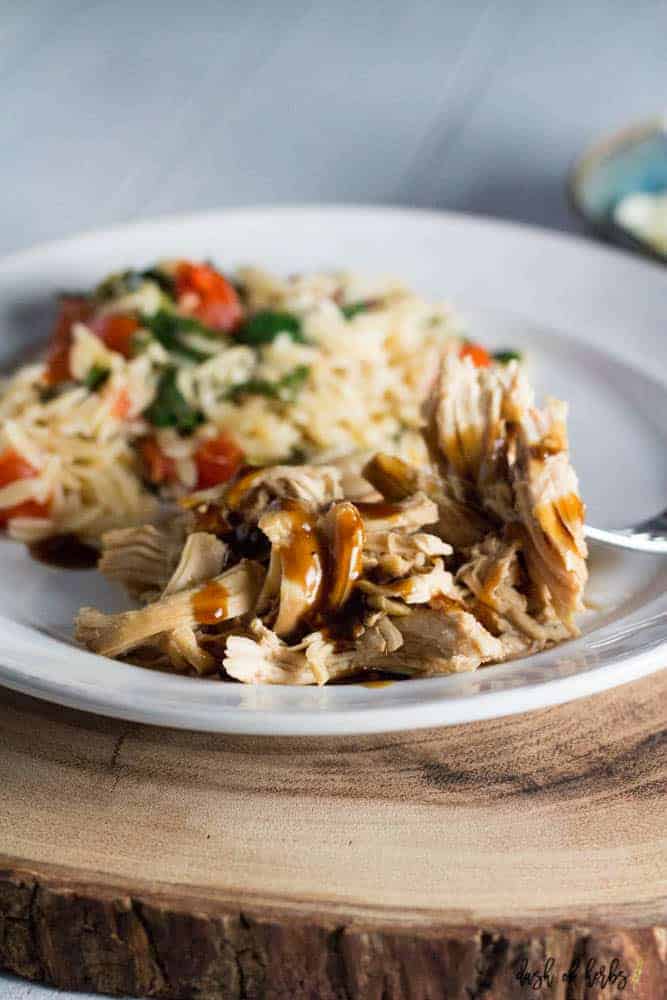 Teriyaki Chicken Orzo