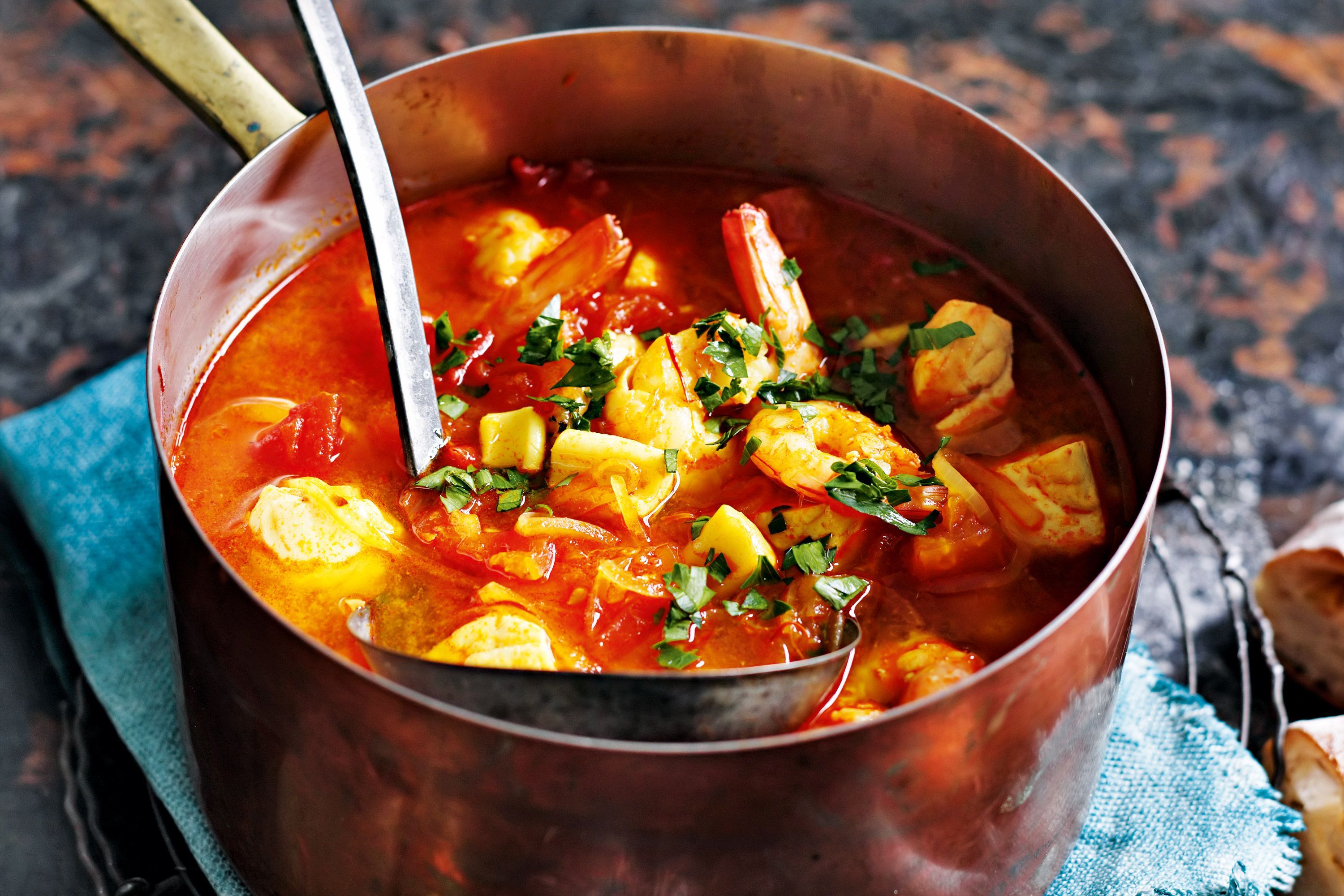 Spanish Seafood Sopa de Mariscos