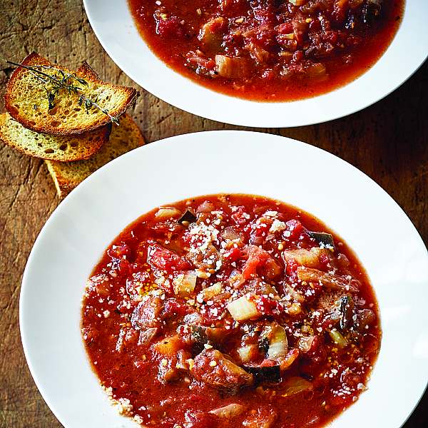 Eggplant and Tomato Stew