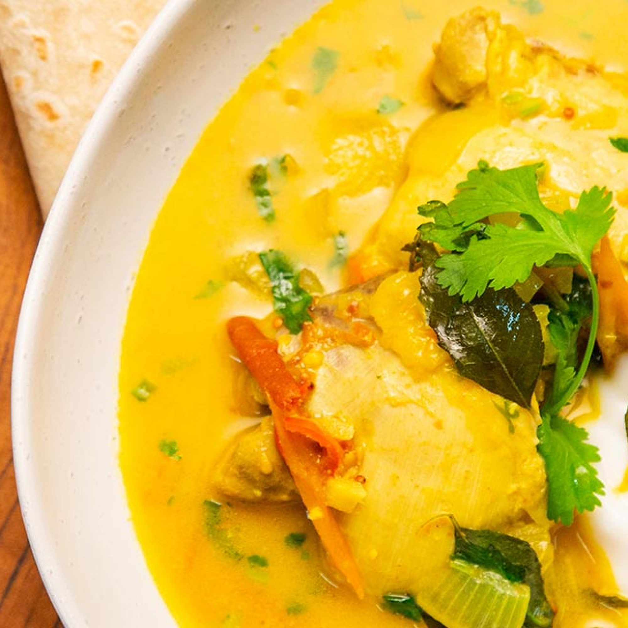South Indian Coconut Curry Chicken
