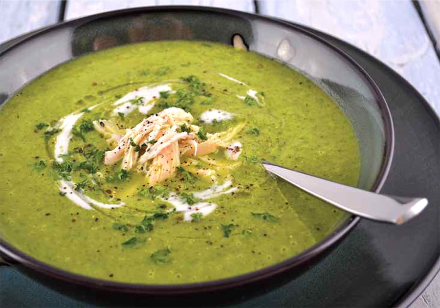 Leek and Spinach Cream