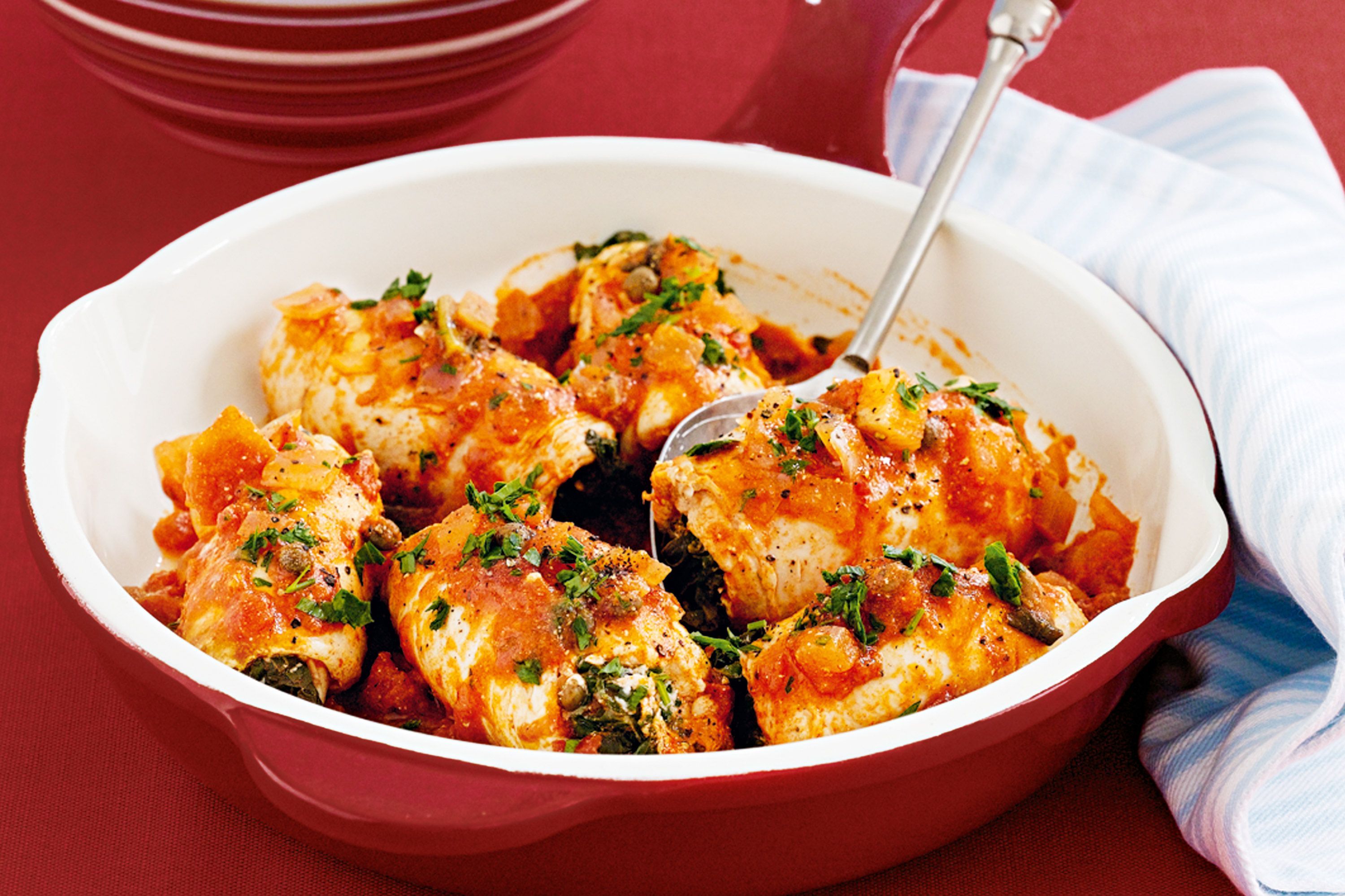 Chicken Involtini Roll-Ups