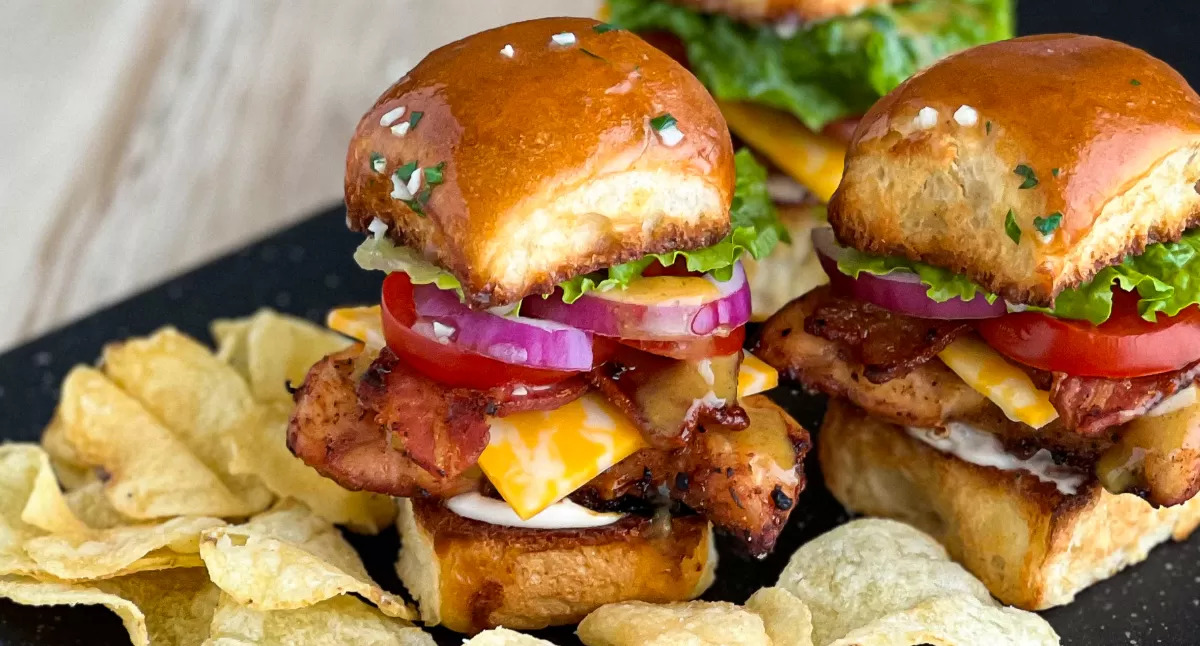 Honey Mustard Chicken Sliders