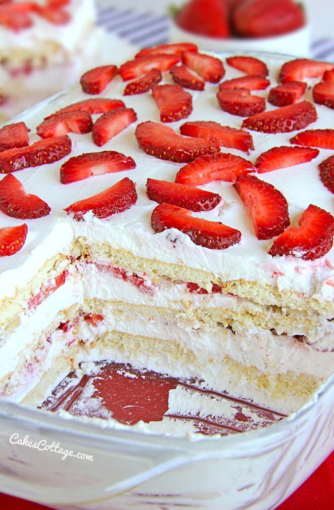 No-Bake Strawberry Shortcake