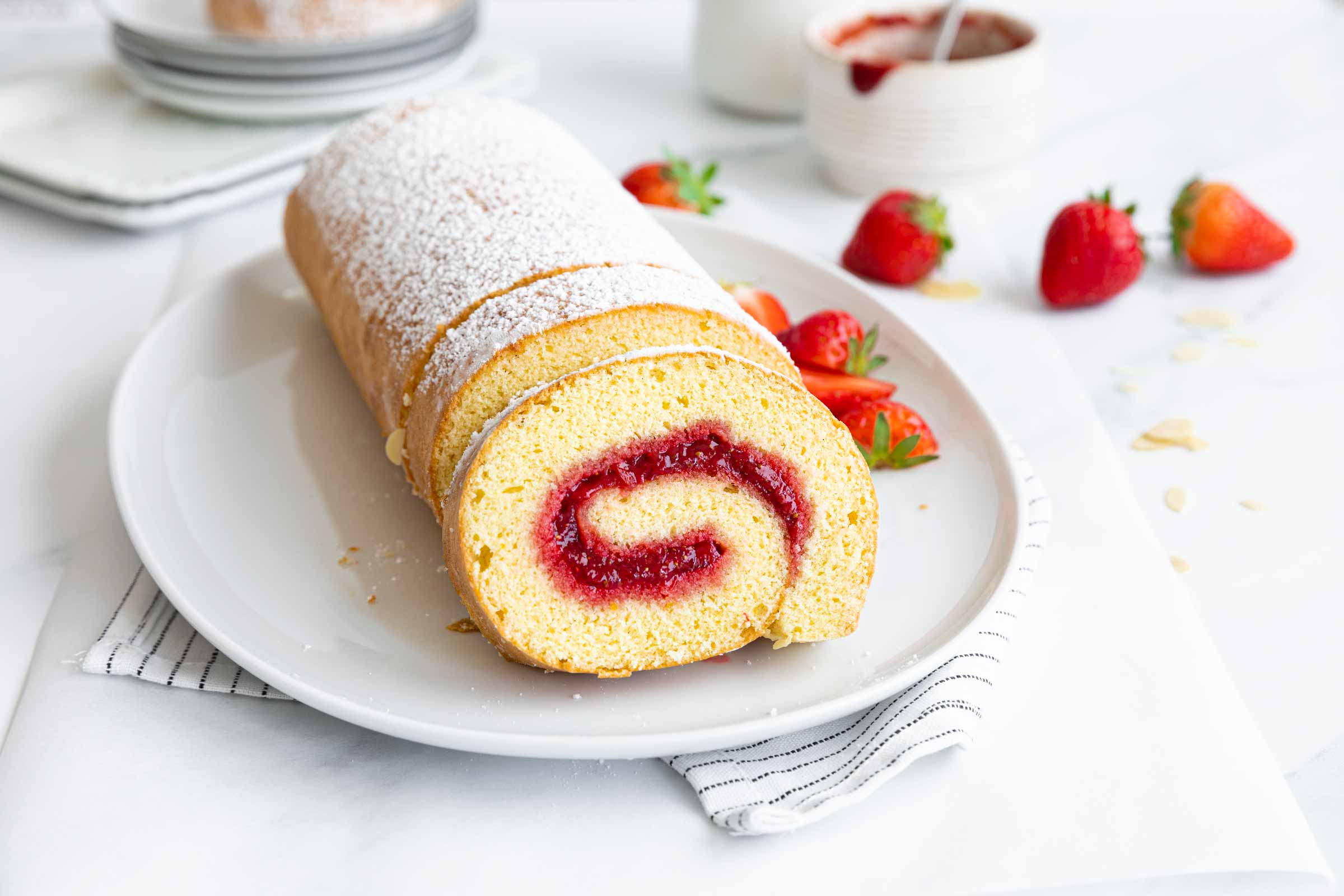 Strawberry Jam Roll