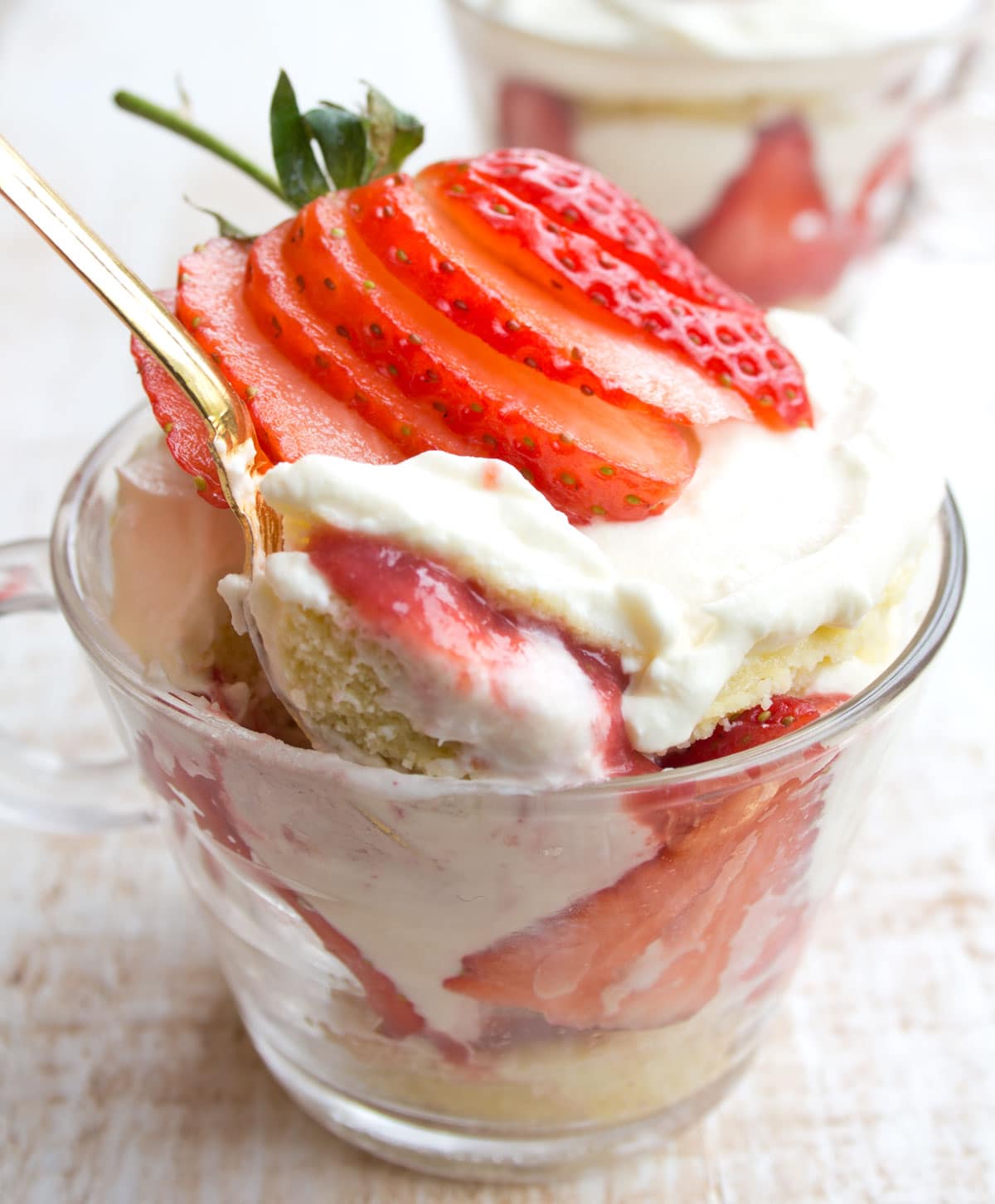 Strawberry Shortcake Trifle