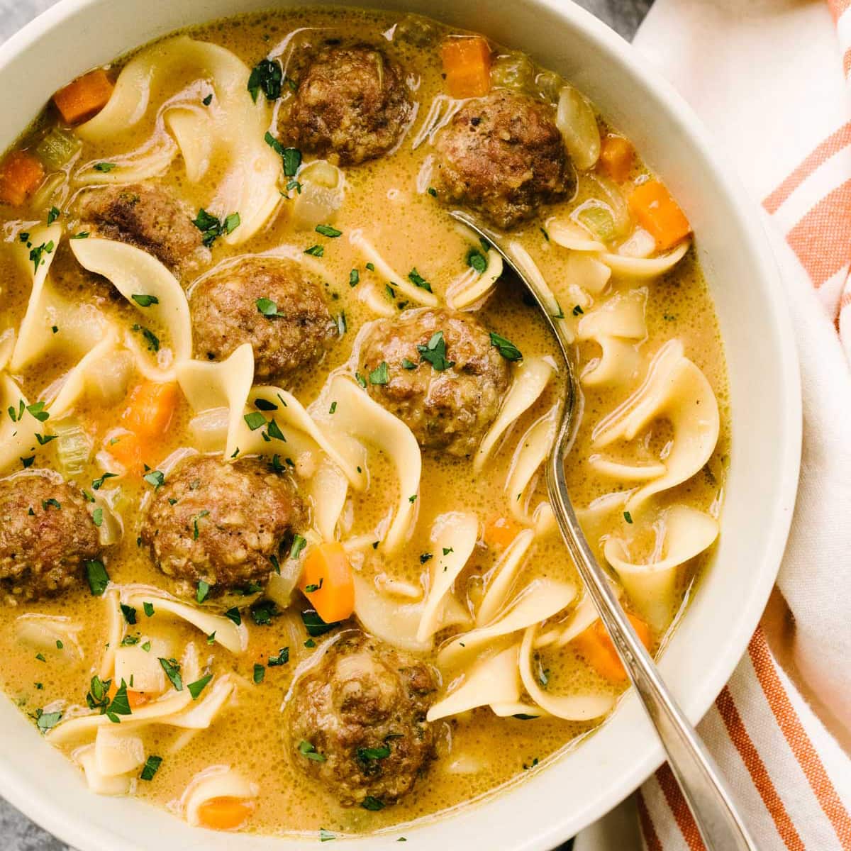 Swedish Meatball Soup