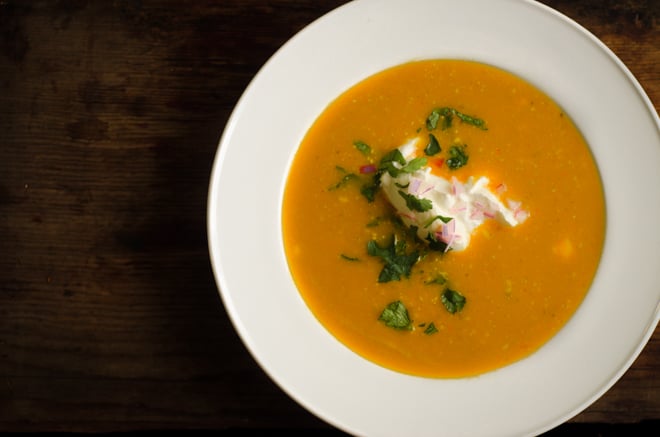 Poblano Cheese Sweet Potato
