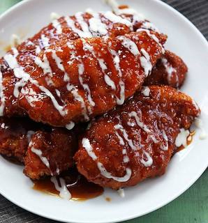 Sweet and Spicy Glazed Chicken