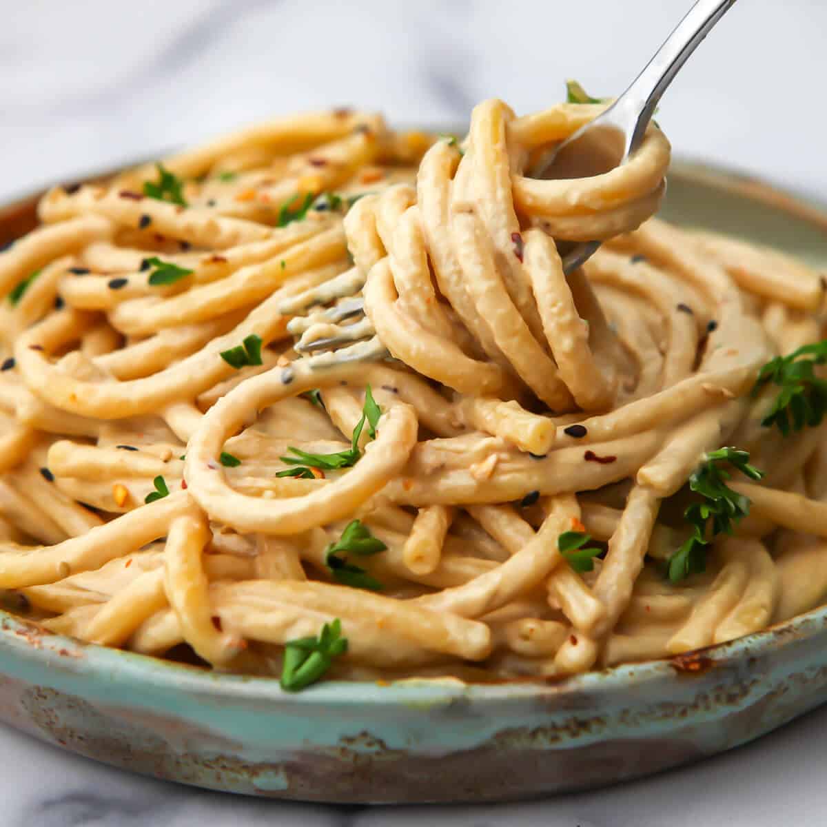 Tahini-Based Cream Sauce