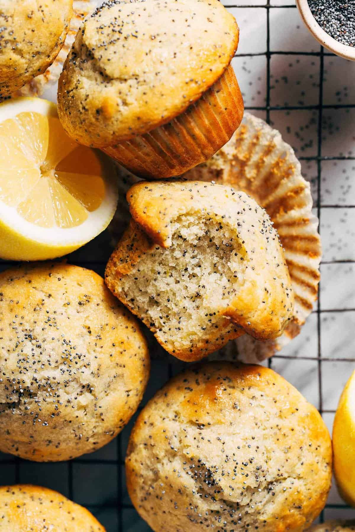 Lemon Poppyseed Muffins