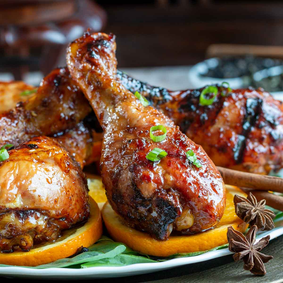 Tea-Smoked Chicken Thighs