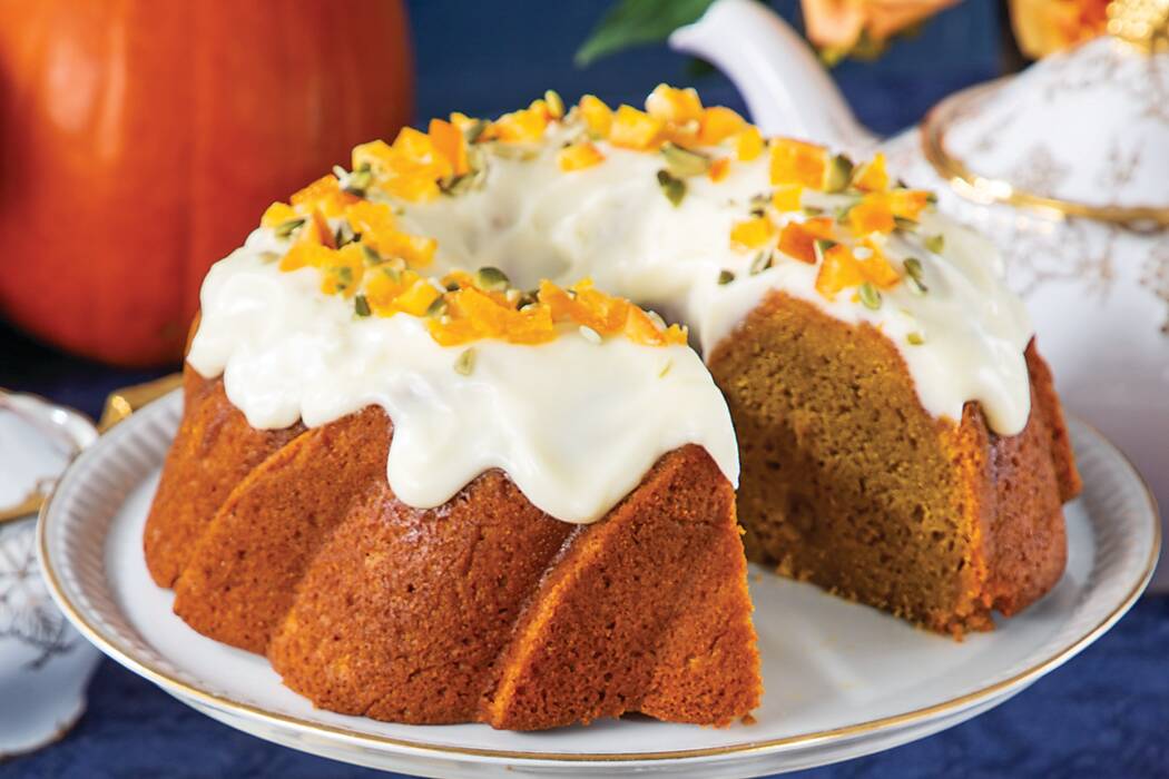 Pumpkin Mascarpone Bundt Cake