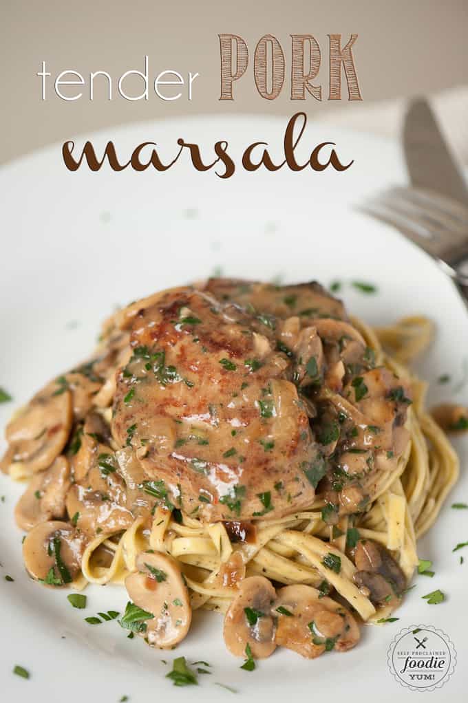 Pork Marsala with Mushrooms