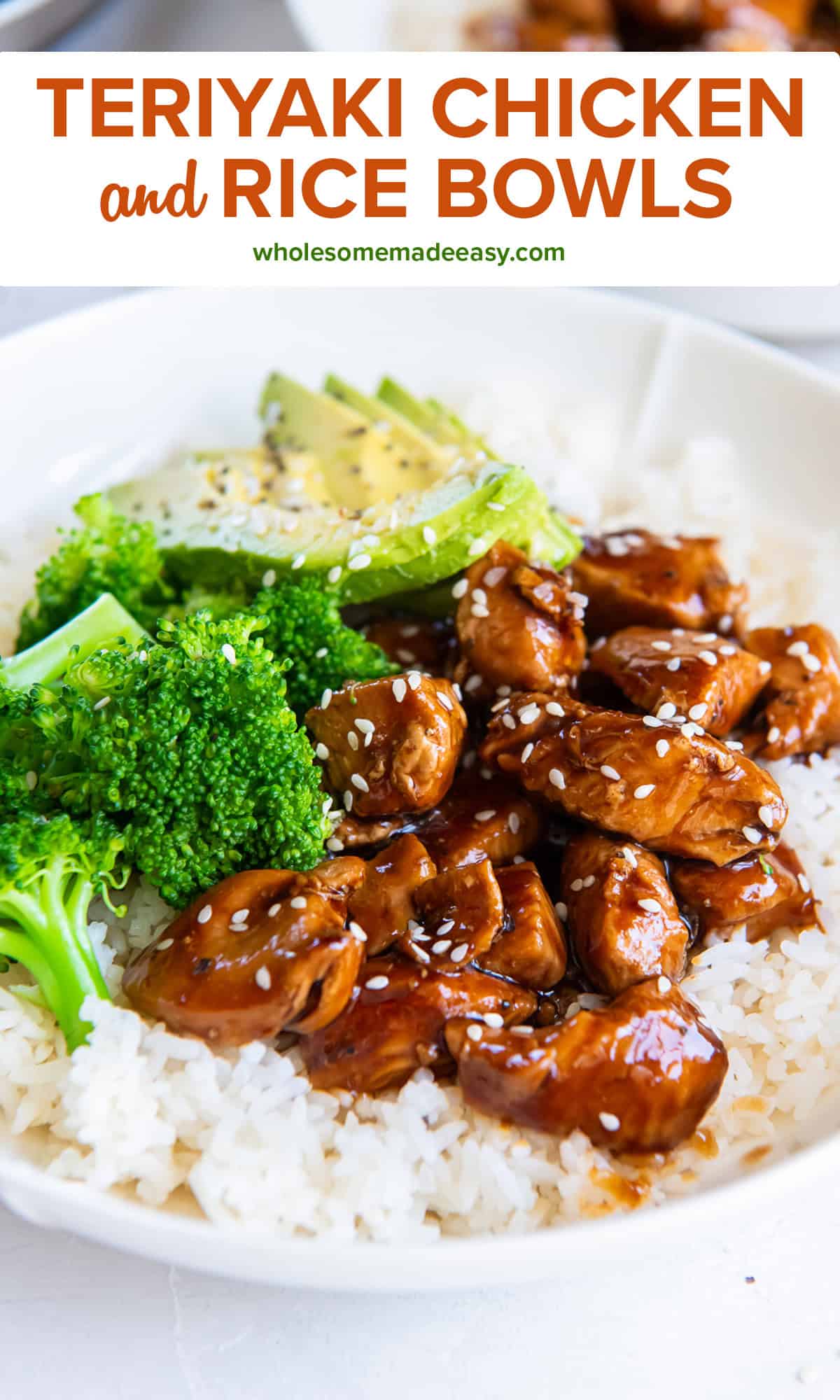 Teriyaki Chicken Rice Bowls