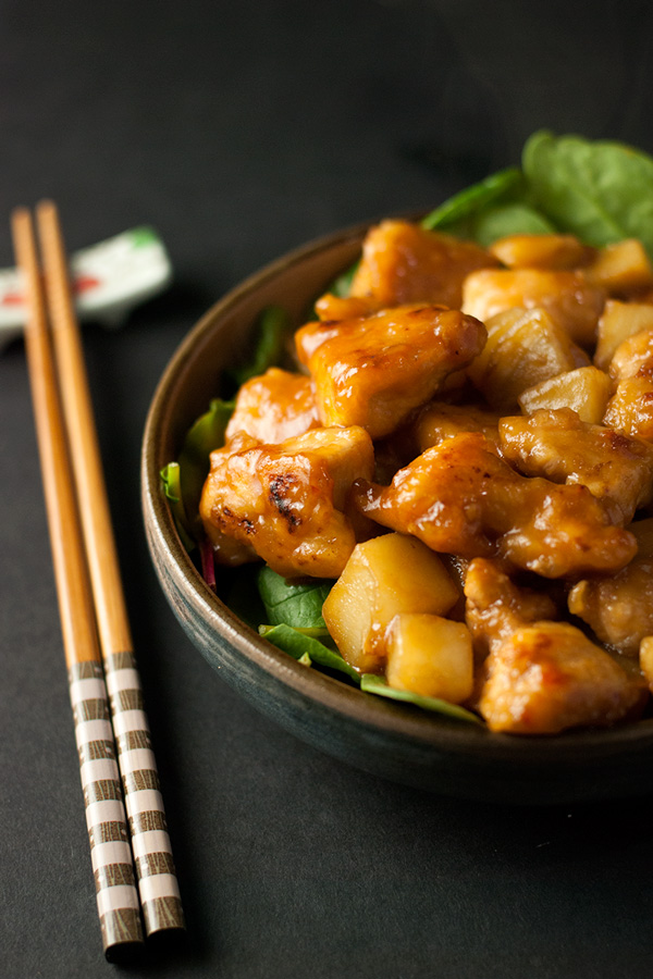 Teriyaki Glazed Chicken with Roasted Potatoes