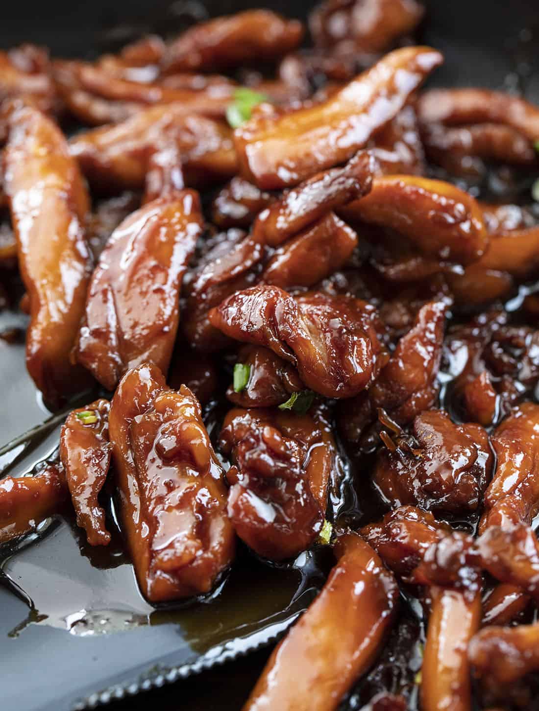 Teriyaki Glazed Strips