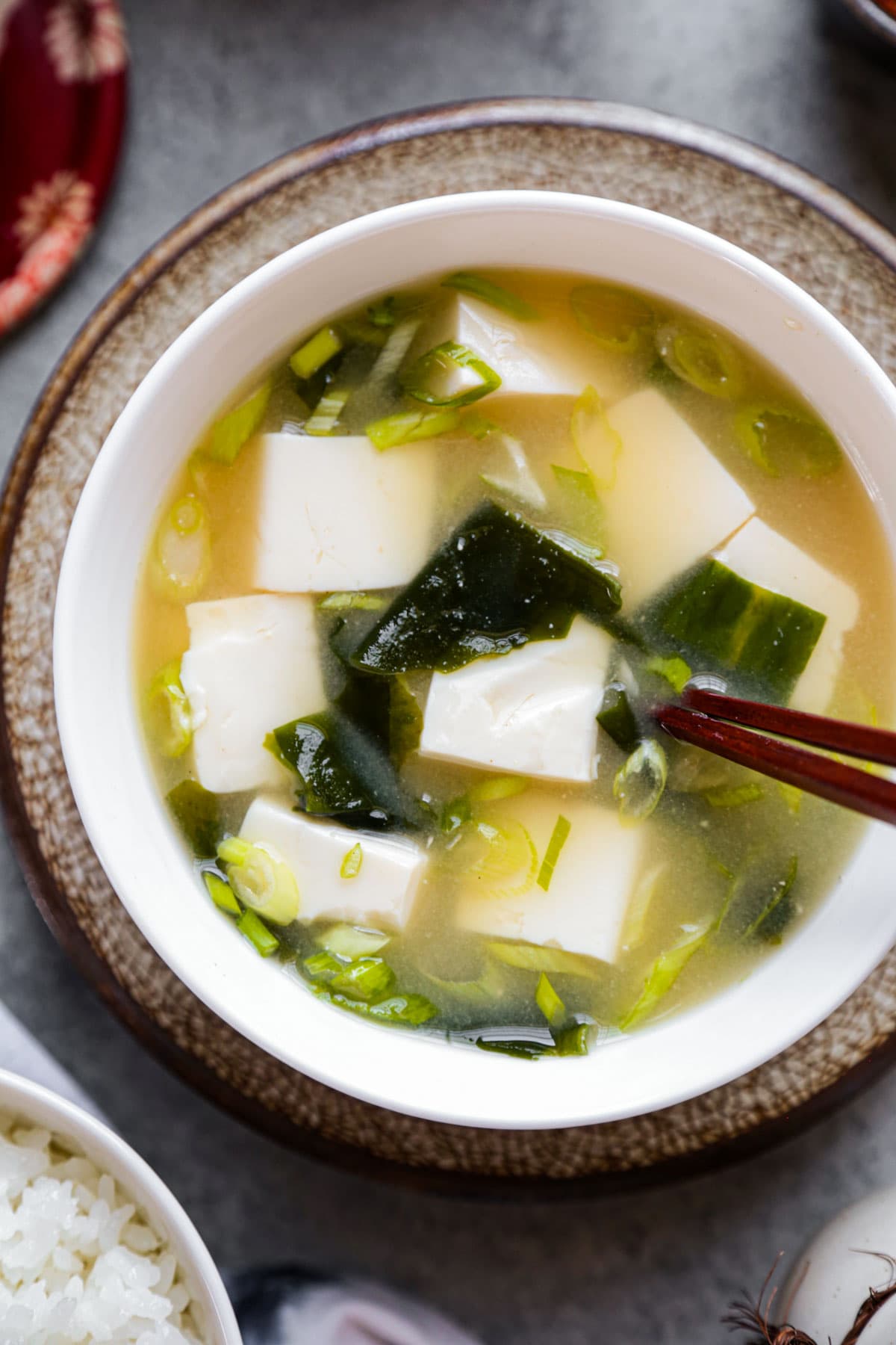 Japanese Tofu Miso Wakame
