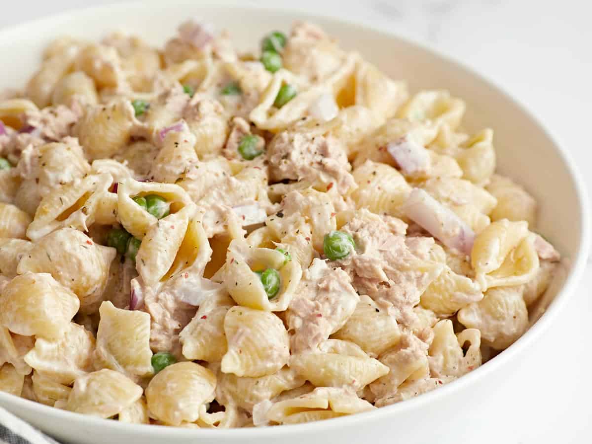Spicy Tuna Pasta Salad