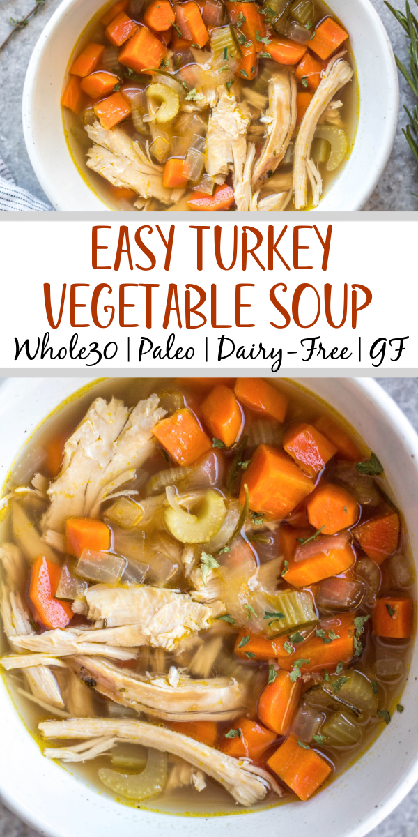 Turkey Vegetable Alphabet Soup
