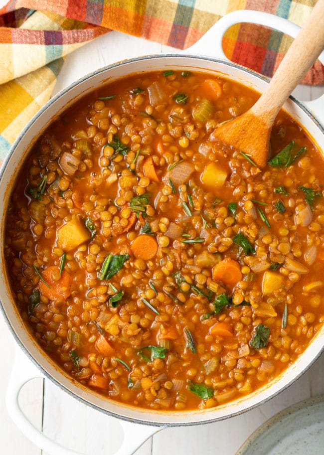 Tuscan Lentil Soup