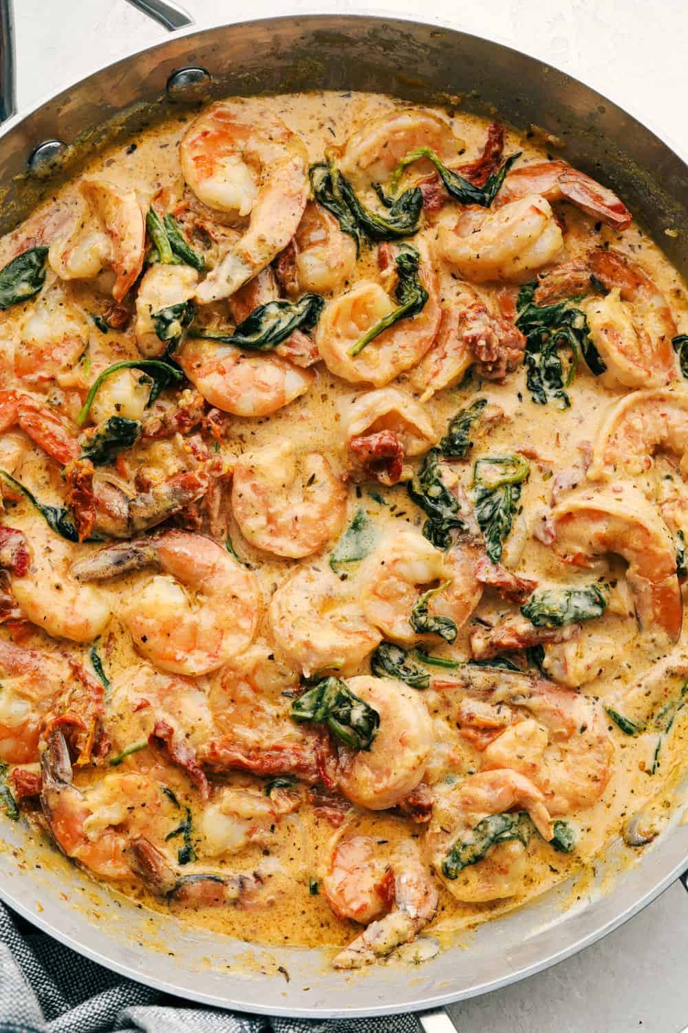 Creamy Tuscan Garlic Shrimp