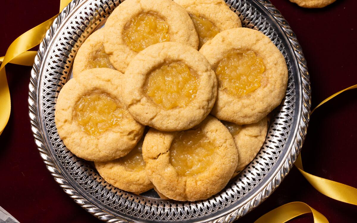 Pear Ginger Thumbprint