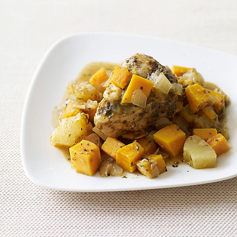 Jerk Chicken and Sweet Potato