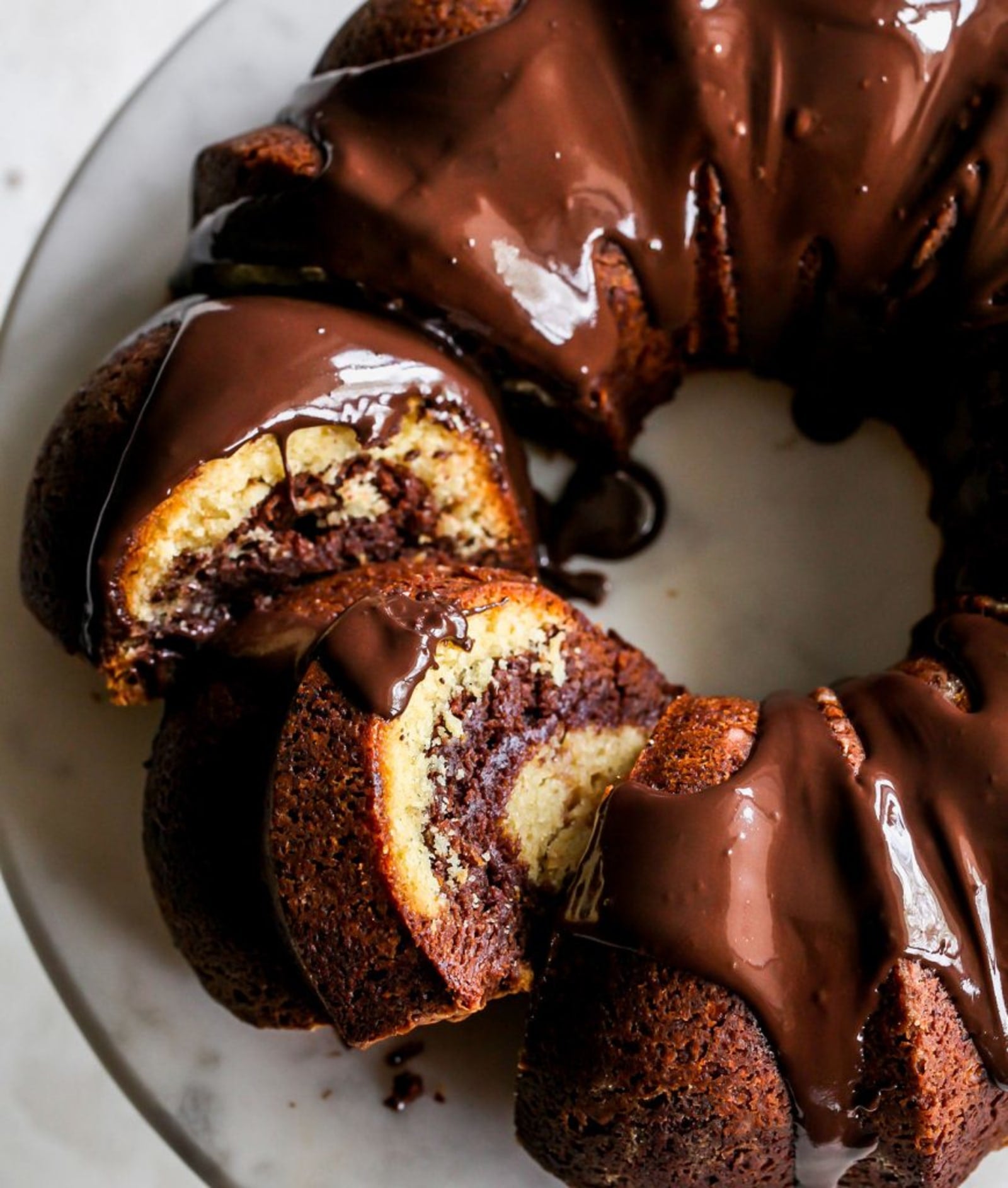 Tahini Chocolate Swirl