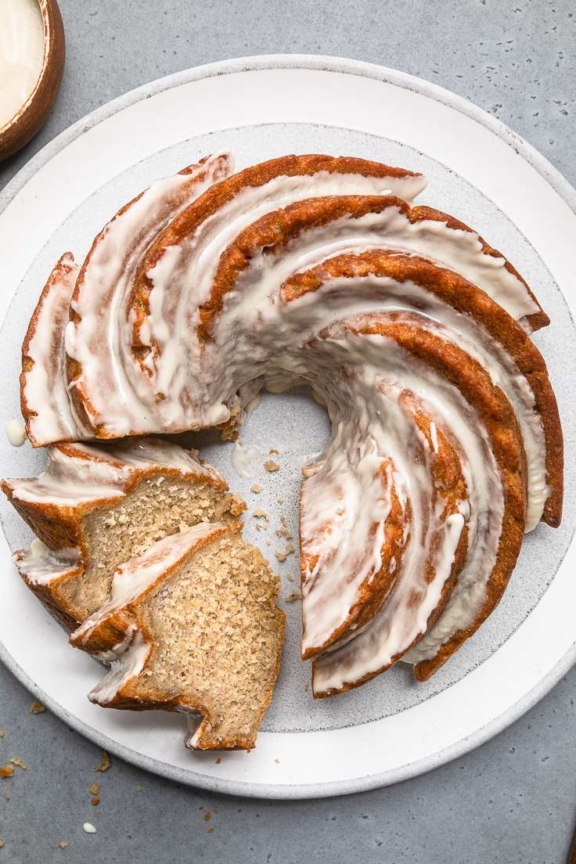 Lactose-Free Banana Bundt